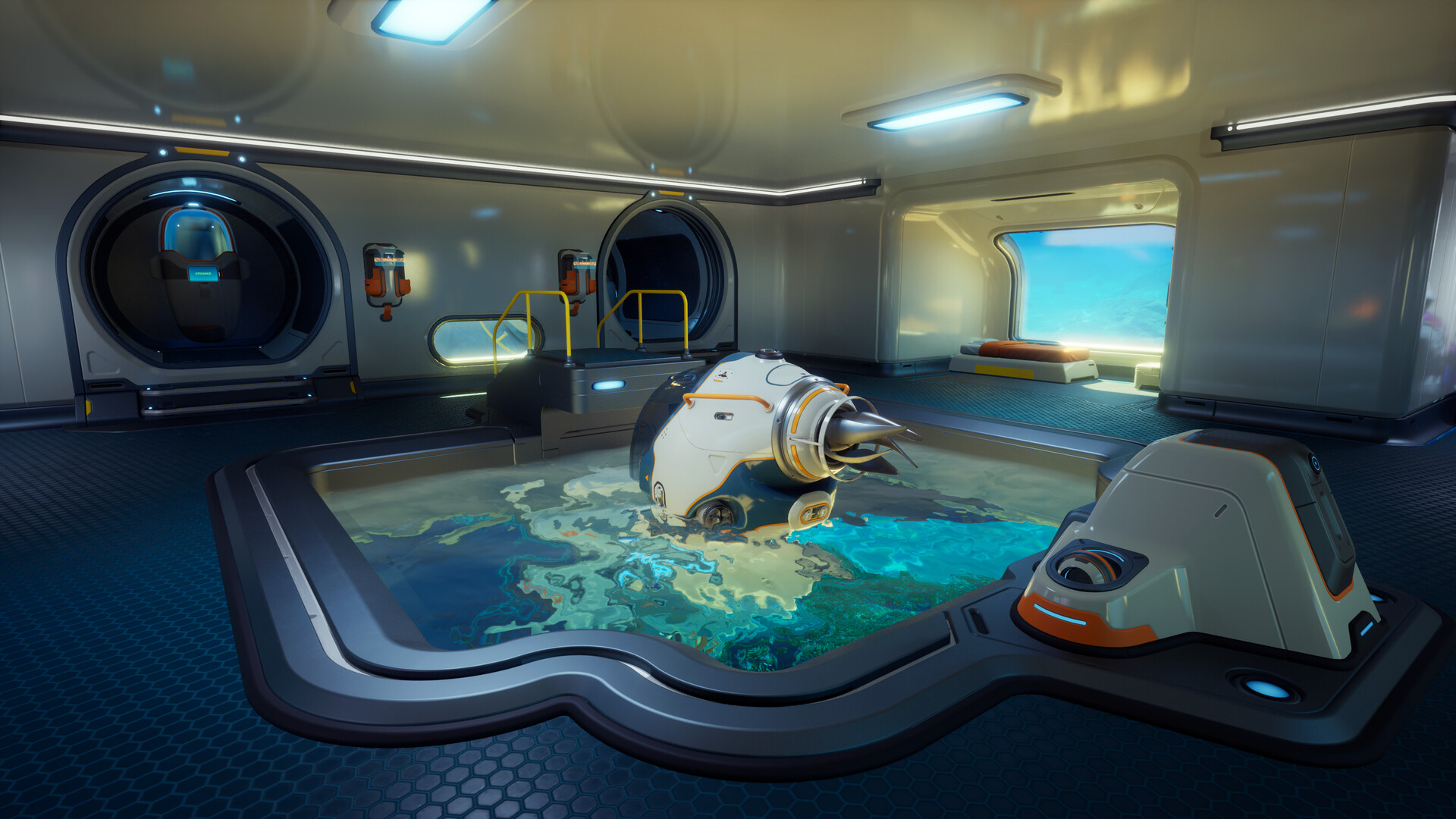 Subnautica 2 기지 건설 스크린샷