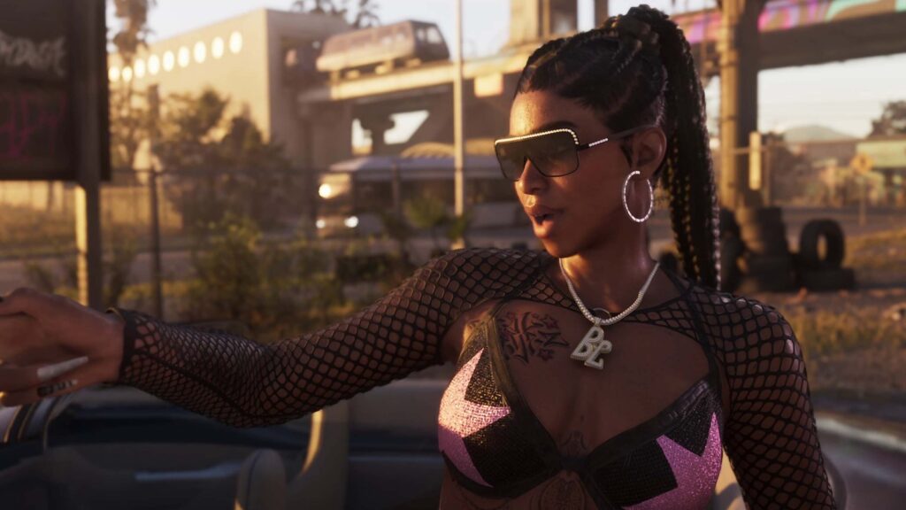 GTA 6 - 루시아 캐릭터 인게임 스크린샷