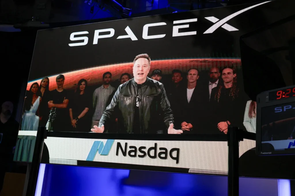 스페이스X 상장 - SpaceX Nasdaq IPO SPCX stock debut