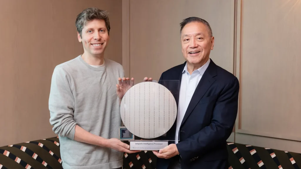 OpenAI 할라피뇨 추론 칩을 공개하는 오픈AI와 브로드컴